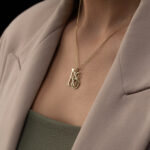 Name Logo Necklace (Silver) - Image 4
