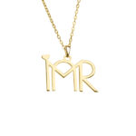 Name Logo Necklace (Silver) - Image 3