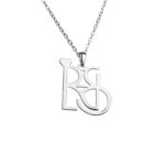 Name Logo Necklace (Silver)