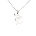 Name Logo Necklace (Silver) - Image 7