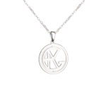 Name Logo Necklace (Silver) - Image 8