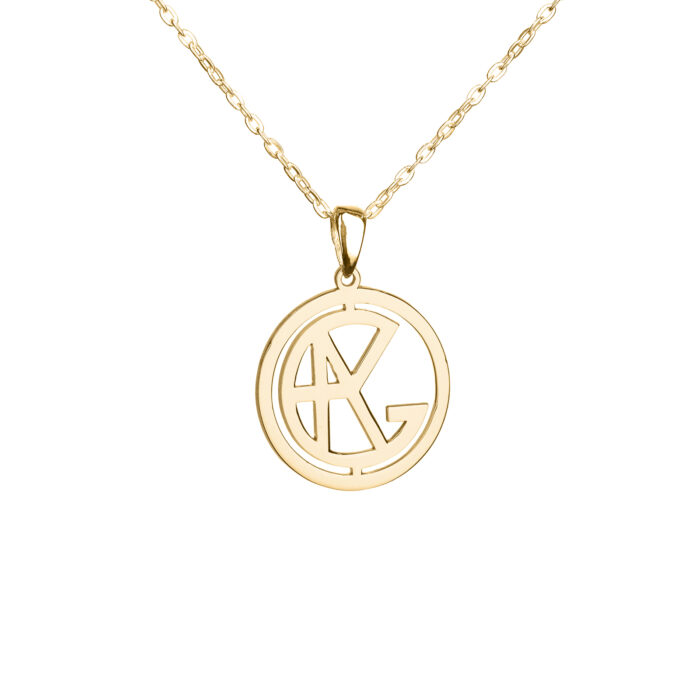 Name Logo Necklace (14K Gold) - Image 5