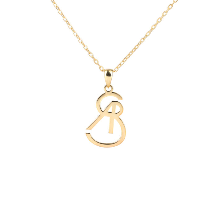 Name Logo Necklace (Silver) - Image 5