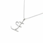 JESUS Classic Name Logo Necklace - Image 2